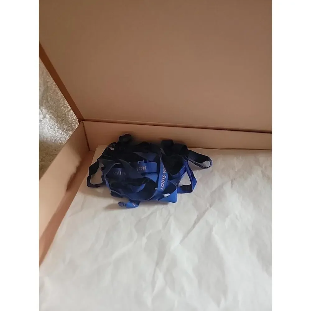 Louis Vuitton Empty Gift Box in Orange Carboard Logo Classic L 16 x W 11 x D 2